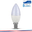 LED LAMPADINA SAMSUNG CHIP 5.5W E14 PLASTICA DIMMABLE CANDELA 4000K
