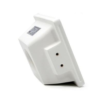 PORTAFARETTO INCASSO IN GESSO QUADRATO C/VETRO GU10 INCLUSA