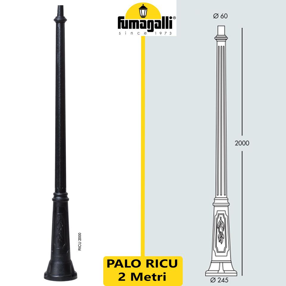 PALO RICU 2MT NERO