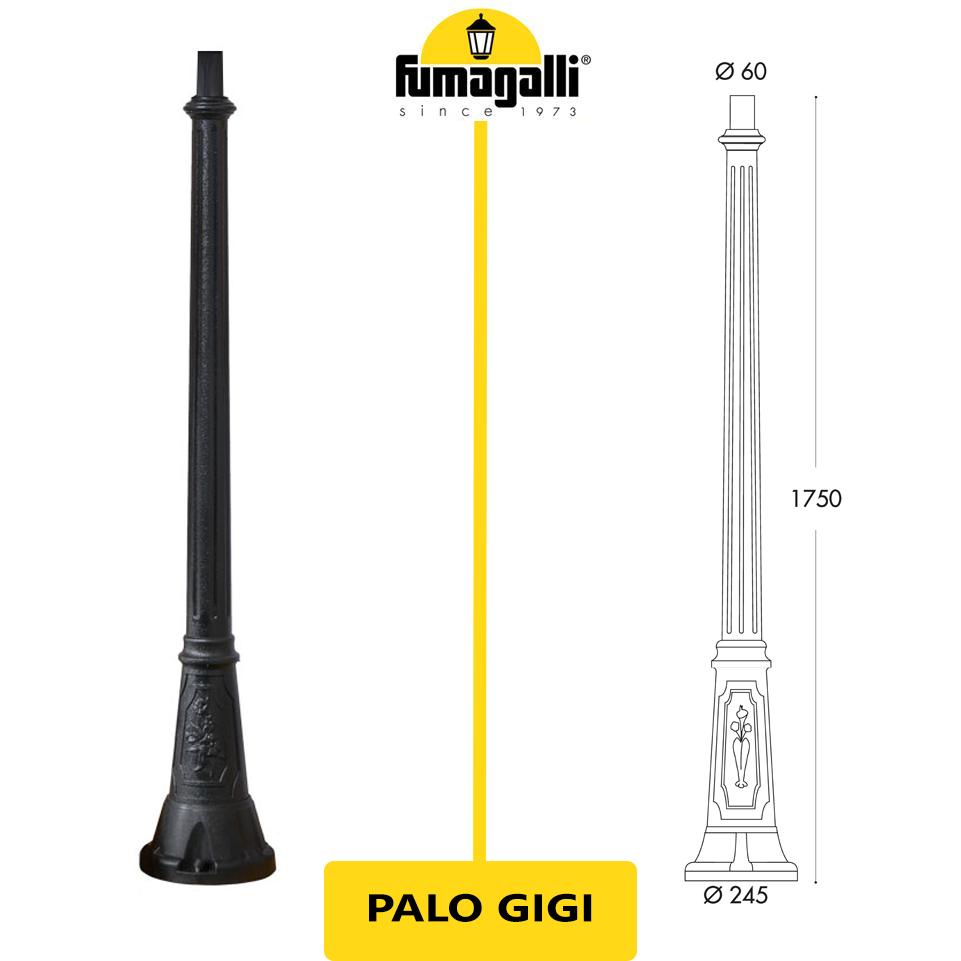 PALO GIGI 175MT NERO