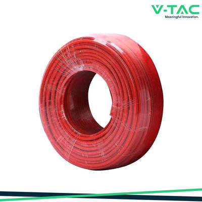 PV CABLE 1X6MM RED FOR SOLAR BOBINE DA 500MT