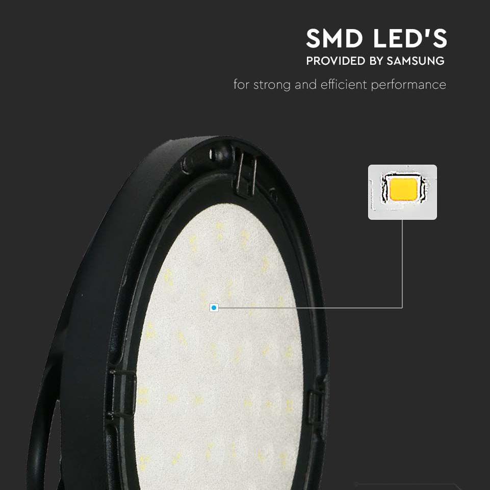 LED SOSPENSIONE INDUSTRIALE 200W 6500K 120 LM/W
