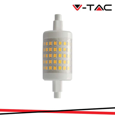 LED LAMPADINA PLASTICA 7W R7S 78MM 6500K