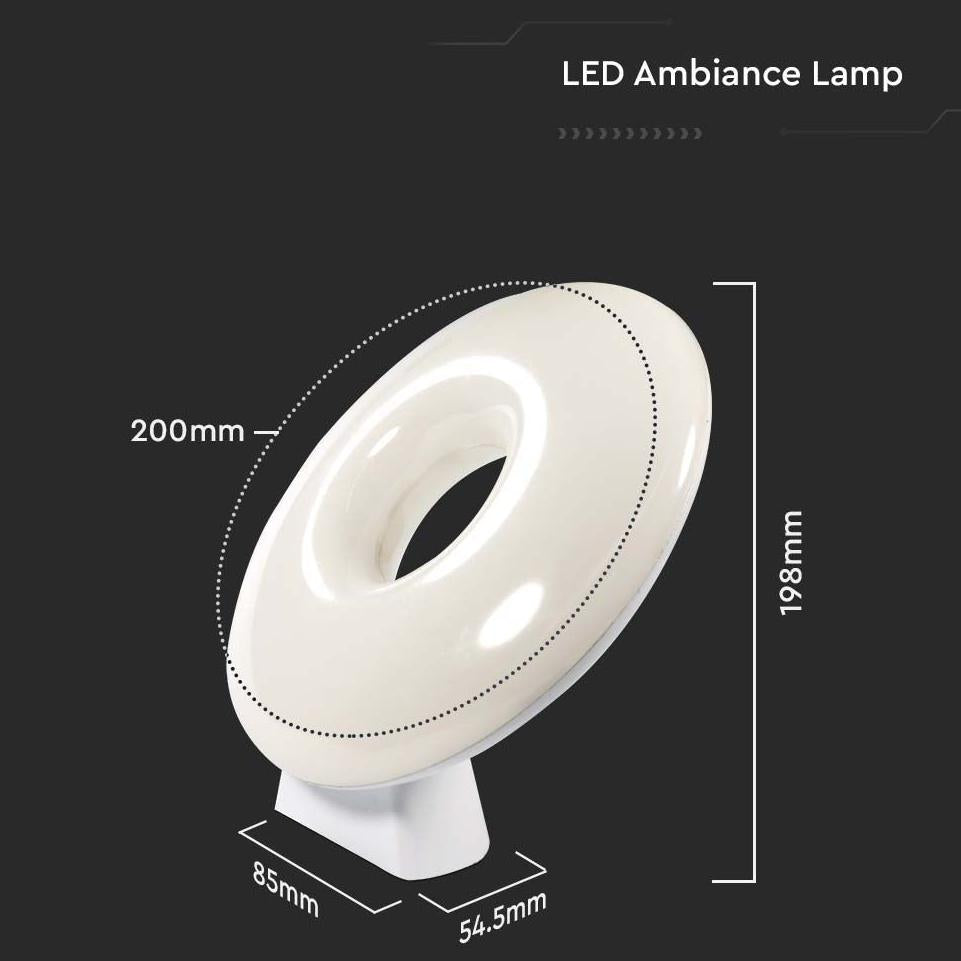 LAMPADA LED DI AMBIENTE 4W COMPATIBILE CON AMAZON ALEXA E GOOGLE HOME RGB + WW + CW