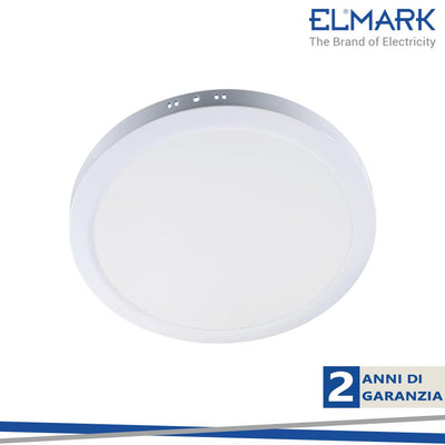 PANNELLO LED ROTONDO 18W 4000K SUPERFICIALE