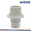 PORTALAMPADA E14 3PZ FILETTATOMORS.A VITE NIPPLES MET BIANCO
