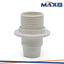 PORTALAMPADA E14 3PZ FILETTATOMORS.A VITE NIPPLES MET BIANCO