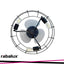 CADMUS, INDOOR BLACK METAL CEILING LAMP, E27 3XMAX35W, D48CM