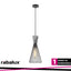 LEANDROS, INDOOR MATTE BLACK METAL PENDANT LAMP, E27 1XMAX 6