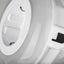 ABEL, INDOOR WHITE PLASTIC NIGHTLIGHT, 0,54W, WITH SHADE: 5L