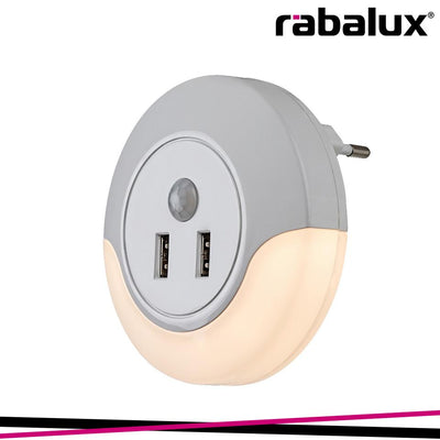 DEMBO, INDOOR WHITE PLASTIC NIGHTLIGHT, 13,9W, WITH SHADE: 3