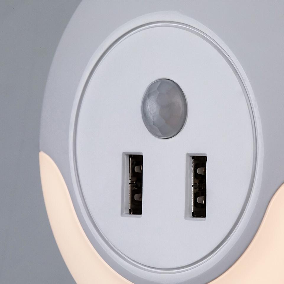 DEMBO, INDOOR WHITE PLASTIC NIGHTLIGHT, 13,9W, WITH SHADE: 3