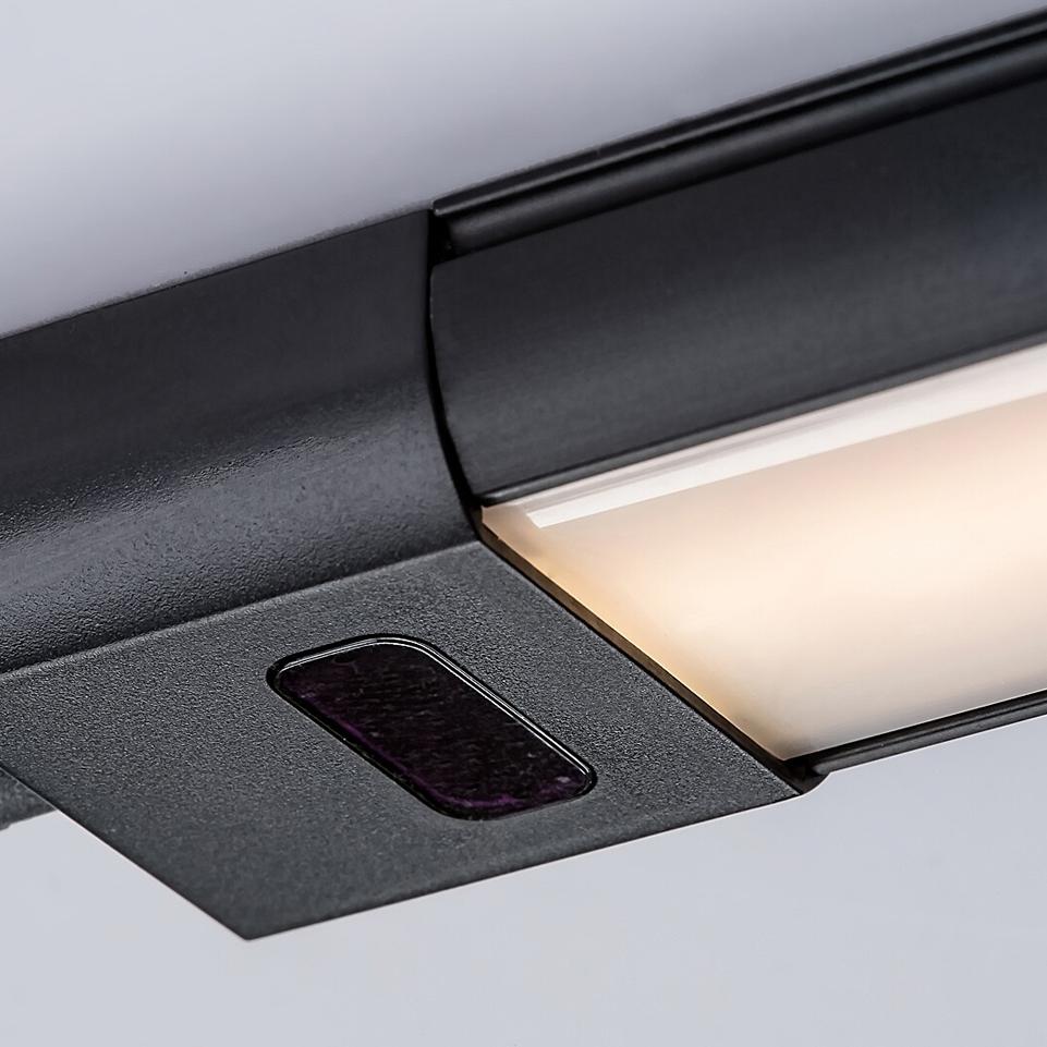 HANSON, INDOOR CABINET LIGHT 8W BLACK 3000K 50CM