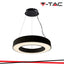 50W LED LAMPADARIO DI DESIGN A SOSPENSINE TRIAC DIMMERABILE 4000K NERO