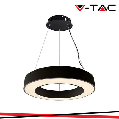 50W LED LAMPADARIO DI DESIGN A SOSPENSINE TRIAC DIMMERABILE 4000K NERO