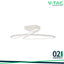 43W LED LUCE DI DESIGN BIANCA ROTONDA 4000K