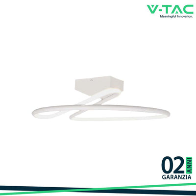 43W LED LUCE DI DESIGN BIANCA ROTONDA 4000K