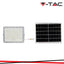 20W LED PROIETTORE SOLARE 4000K BATTERIA SOSTITUIBILE 3M CAVO CORPO BIANCO