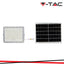 20W LED PROIETTORE SOLARE 4000K BATTERIA SOSTITUIBILE 3M CAVO CORPO BIANCO