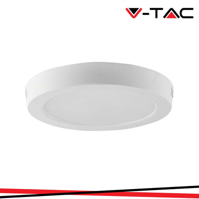 6W LED BACKLIT MONTAGGIO ESTERNO PANNELLO ROTONDO 3000K