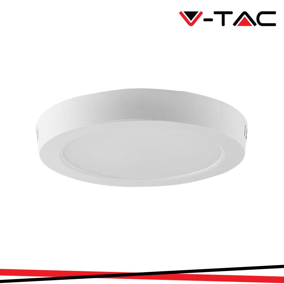12W LED BACKLIT MONTAGGIO ESTERNO PANNELLO ROTONDO 4000K