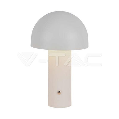 LED LAMPADA DA TAVOLO 1800MAH BATTERIA 150X250 3IN1 CORPO BIANCO