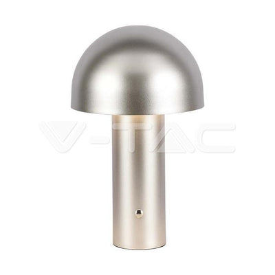 LED LAMPADA DA TAVOLO 1800MAH BATTERIA 150X250 3IN1 CORPO IN ORO CHAMPAGNE