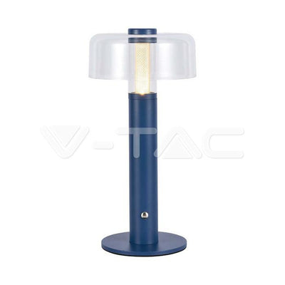 LED LAMPADA DA TAVOLO RICARICABILE 1800MAH  150 X 300 3 IN 1 ORPO VIOLA