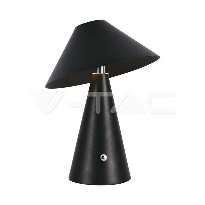 LED LAMPADA DA TAVOLO RICARICABILE 1800MAH  180 X 240 3 IN 1 CORPO NERO