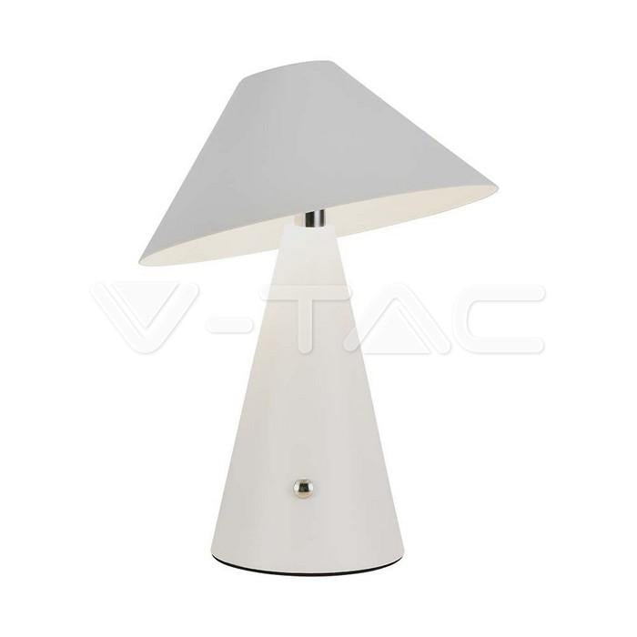 LED LAMPADA DA TAVOLO RICARICABILE 1800MAH  180 X 240 3 IN 1 CORPO BIANCO