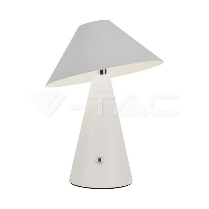 LED LAMPADA DA TAVOLO RICARICABILE 1800MAH  180 X 240 3 IN 1 CORPO BIANCO