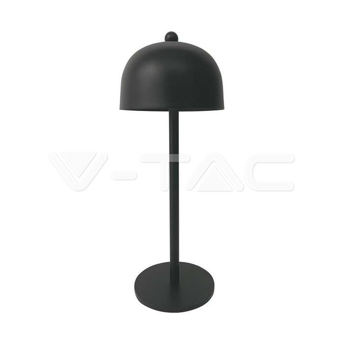 LED LAMPADA DA TAVOLO 1800MAH BATTERIA 115X300 3IN1 CORPO NERO