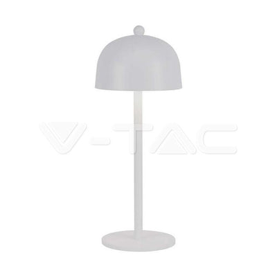 LED LAMPADA DA TAVOLO 1800MAH BATTERIA 115X300 3IN1 CORPO BIANCO