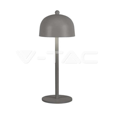 LED LAMPADA DA TAVOLO 1800MAH BATTERIA 115X300 3IN1 GREY BODY