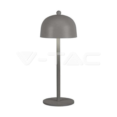LED LAMPADA DA TAVOLO 1800MAH BATTERIA 115X300 3IN1 GREY BODY