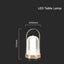 LED LAMPADA LED DA TAVOLO 1800MAH A BATTERIA D:120*190 COLORE ORO FRANCESE 3IN1