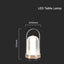 LED LAMPADA LED DA TAVOLO 1800MAH A BATTERIA D:120*190 COLORE ORO FRANCESE 3IN1