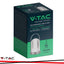LED LAMPADA LED DA TAVOLO 1800MAH A BATTERIA D:120*190C COLORE CROMO 3IN1