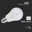 LED LAMPADINA SAMSUNG CHIP 9W E27 A58 PLASTICA3000K