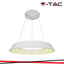48W LED LAMPADARIO DI DESIGN A SOSPENSINE TRIAC DIMMERABILE   BIANCO 4000K