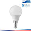 LED LAMPADINA SAMSUNG CHIP 6.5W E14 P45 PLASTICA3000K