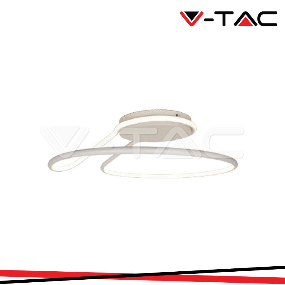 54W LED LUCE DI DESIGN TRIAC DIMMERABILE BIANCA ROTONDA 4000K