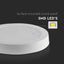 24W LED BACKLIT PANNELLO PER MONTAGGIO ESTERNO ROTONDO 4000K
