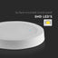 24W LED BACKLIT PANNELLO PER MONTAGGIO ESTERNO ROTONDO 4000K