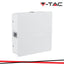 4W LED LAMPADA LED DA MURO CORPO BIANCOQUADRATA 3000K IP65