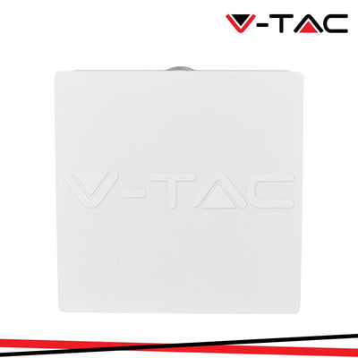 4W LED LAMPADA LED DA MURO CORPO BIANCOQUADRATA 3000K IP65