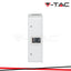 4W LED LAMPADA LED DA MURO CORPO BIANCOQUADRATA 3000K IP65