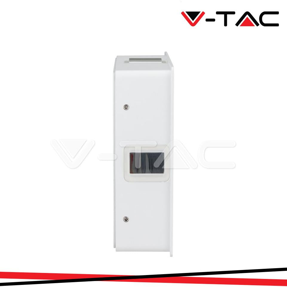 4W LED LAMPADA LED DA MURO CORPO BIANCOQUADRATA 3000K IP65