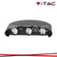 5W LED LAMPADA LED DA MURO  NERA IP54 4000K