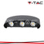 5W LED LAMPADA LED DA MURO  NERA IP54 4000K